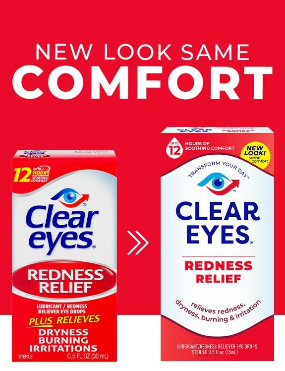 Cleareyes® Oogdruppels Tegen Rode Ogen Redness Relief Clear Eyes